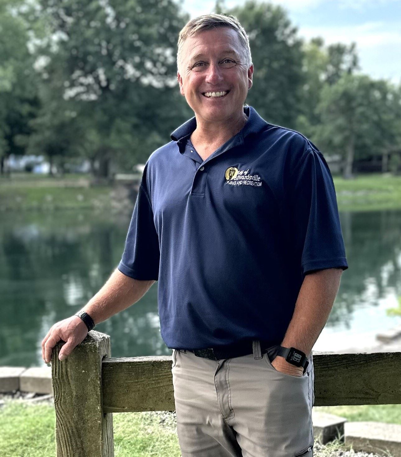 Darin Lee at Leclaire Park