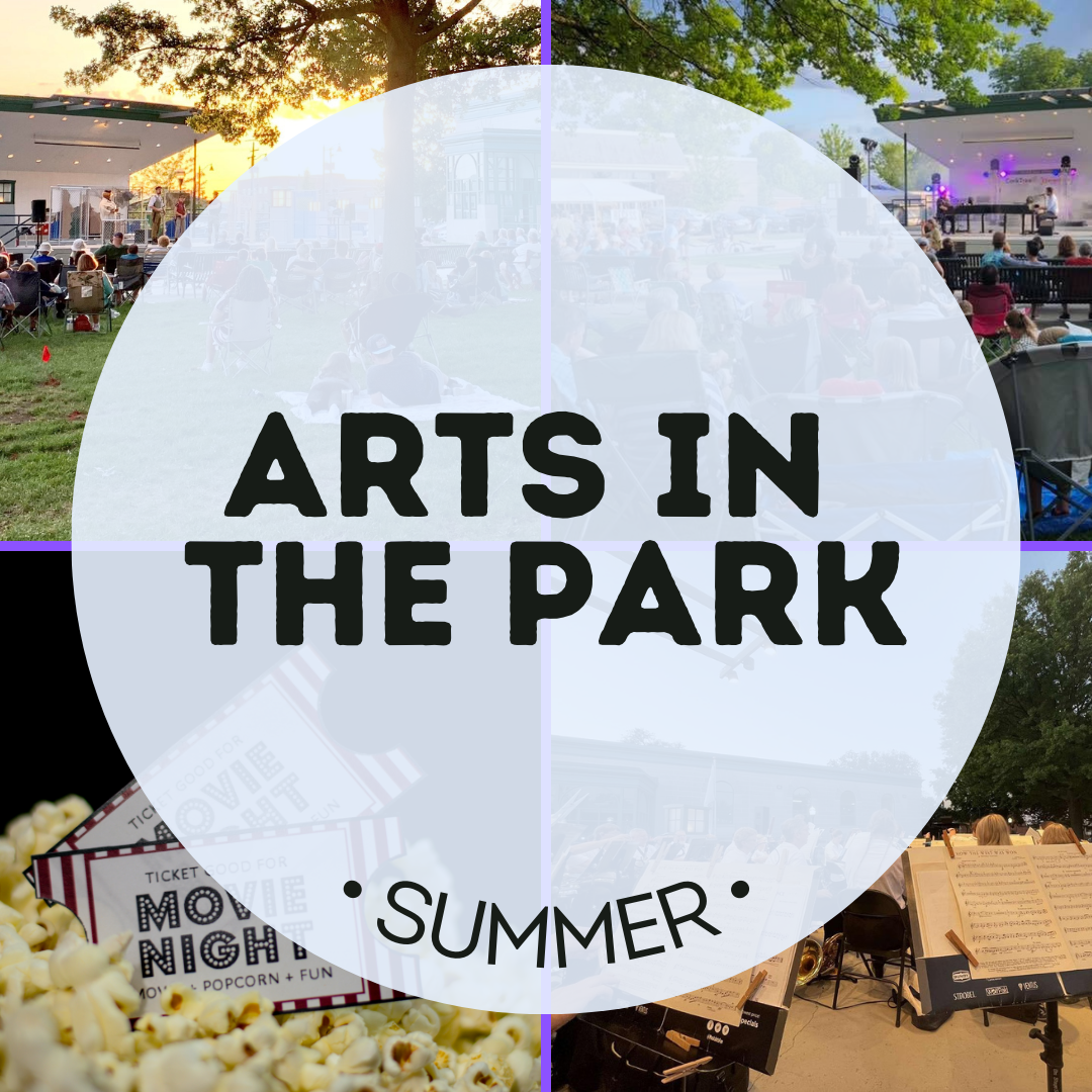 Arts in the Park graphic link button