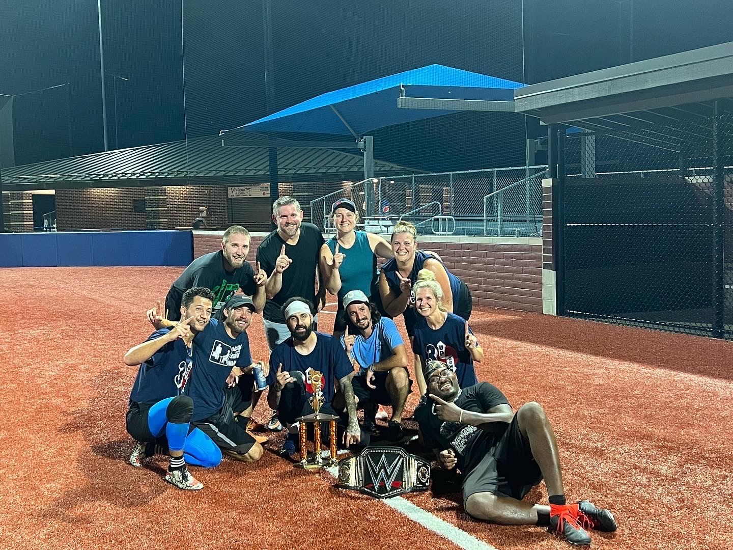 Co-Ed Kickball Champs Summer 22