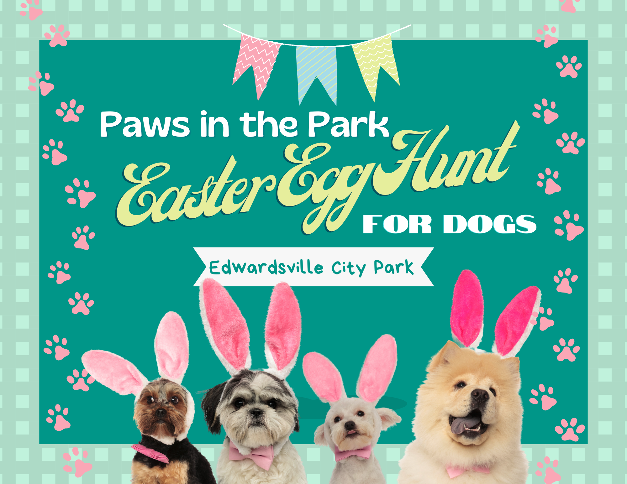 Paws in the Park logo
